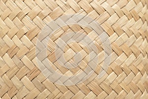 Bamboo basket texture for use as background . Woven basket pattern and texture