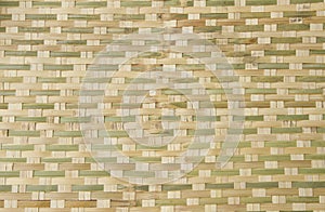 Bamboo basket weave pattern