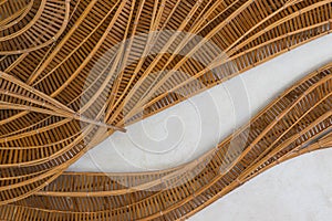 Bamboo basketwork