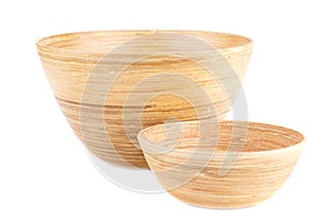 Bamboo bowls