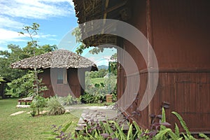 Bamboo Brown Hut