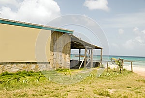 Bamboo building Brig Bay Corn Island