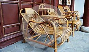 Bamboo chair
