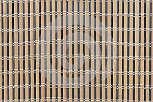 Bamboo curtain japanese culture background and texture.