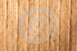 Bamboo fabric pattern / straw texture background photo