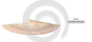 Bamboo fan air pattern