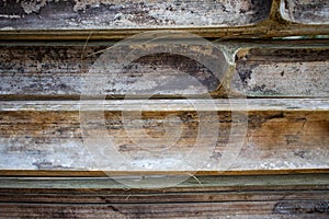 Bamboo Fencing Texture Close Up Inside