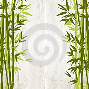 Bamboo forest card