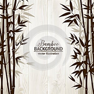 Bamboo forest card