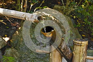 Bamboo Fountain close