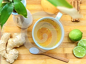 Bamboo Ginger and lemon infusion