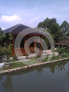 Bamboo hause