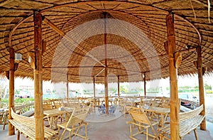 Bamboo hut