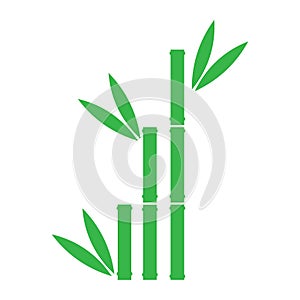 bamboo illustration logo vector