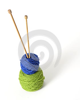 Bamboo Knitting Needles and Yarn