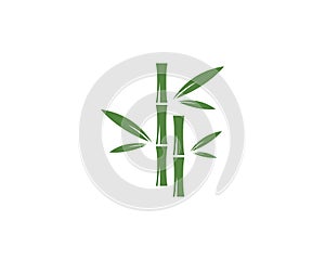 Bamboo logo vector