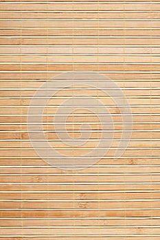 Bamboo mat background.