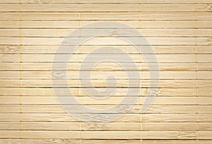 Bamboo mat background, close up shot.