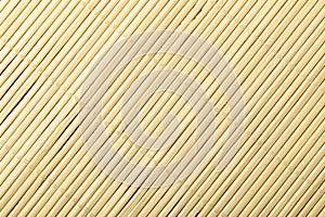 Bamboo mat surface pattern diagonal background texture