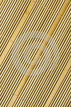 Bamboo mat texture