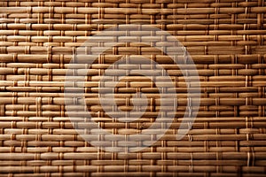 Bamboo mat texture with a natural, organic feel