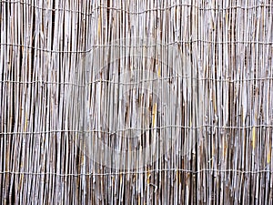 Bamboo mat wall pattern Japan Natural texture