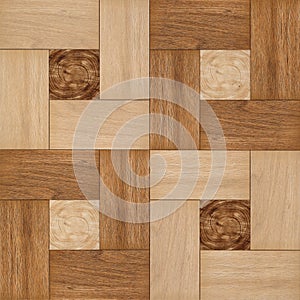 Bamboo parquet floor and wall texture