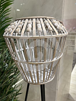 Bamboo pendent lamp image