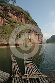 Bamboo raft-Mount Longhu, Yingtan, Jiangxi