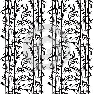 Bamboo seamless pattern