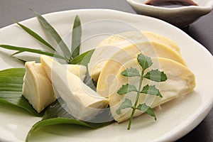 Bamboo Shoot Sashimi, Japanese Food