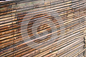 Bamboo slats