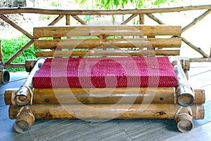 Bambú sofá 