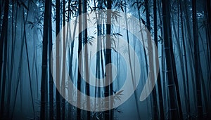 Bamboo Spotlight Background