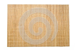 Bamboo table mat background texture