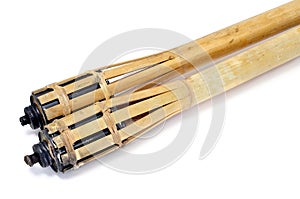 Bamboo torches