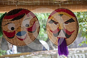 Bamboo vietnamese masks