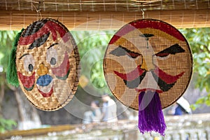Bamboo vietnamese masks