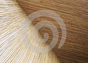 Bamboo wall texture background