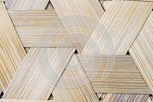 Bamboo weave triangle seamless background.