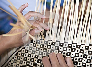 Bamboo weaving