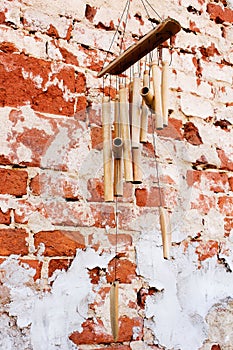 Bamboo wind chimes