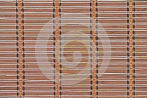 bamboo window curtain