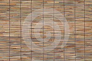 Bamboo wood blind window seamless background