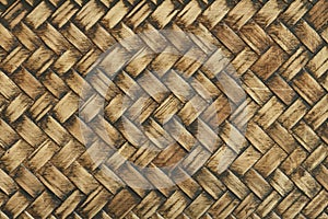 Bamboo woven texture