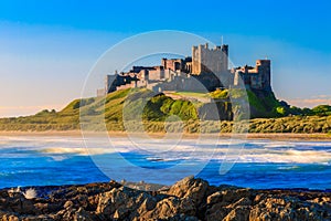 Bamburgh Castle, North East Coast of England