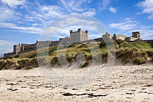 Bamburgh Castle, Northumberland.