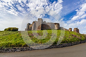 Bamburgh Castlle in Northumberland, England