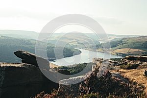 Bamford Edge overlooking Ladybower Resovoir