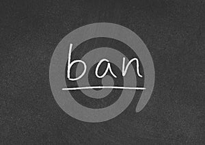 Ban